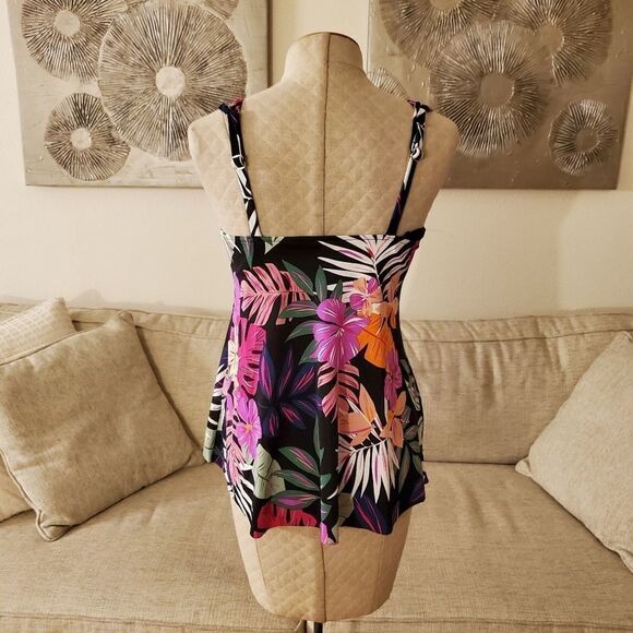 Swim Solutions Tankini Top - Picture 6 of 12